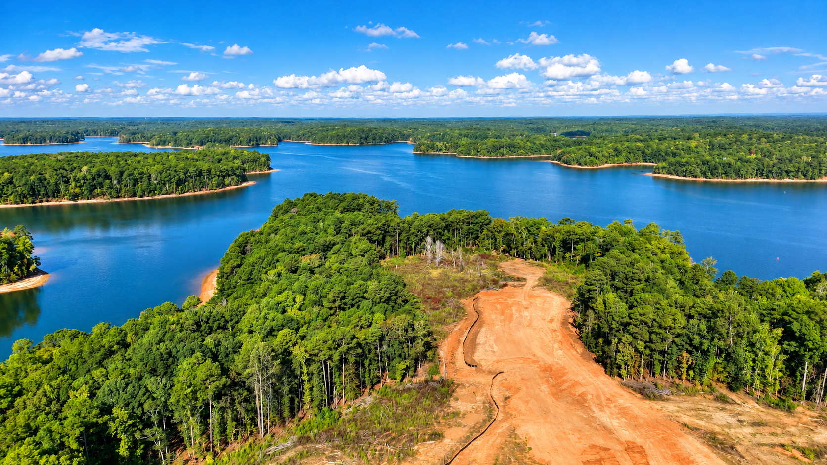 Beautifully developed West Point Lake property with main-channel lake views